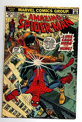 Buy Amazing Spider-Man #123 - Luke Cage - 1973 - FN • 35.62£
