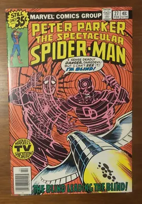 Buy The Spectacular Spider-Man #27 1st Frank Miller Daredevil Art (1979) • 23.75£