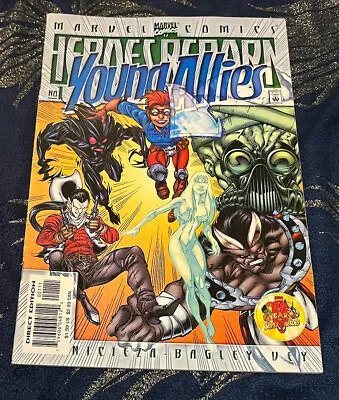 Buy MARVEL Comics Heroes Reborn YOUNG ALLIES Issue 1 January 2000 Vintage • 2.15£