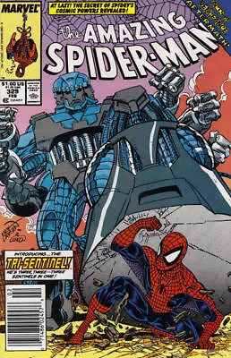 Buy Amazing Spider-Man (1963) # 329 Mark Jeweler (7.0-FVF) 1990 • 18.90£