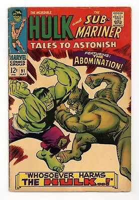 Buy Tales To Astonish #91 GD+ 2.5 1967 • 28.46£