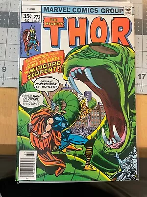 Buy Thor 273 Marvel Comics Newsstand. Combined Shipping And • 7.90£
