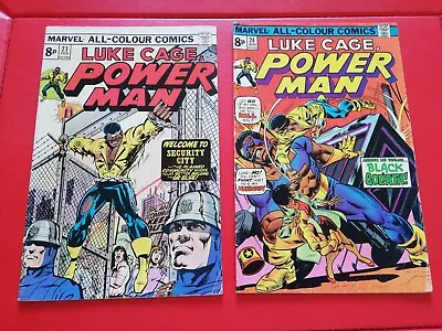 Buy Luke Cage Power Man #23  #24   Marvel Comics • 9.99£