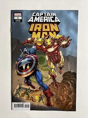 Buy Captain America/ Iron Man #1 (2021) 9.4 NM Marvel 1:25 Jurgens Variant Edition • 16.05£