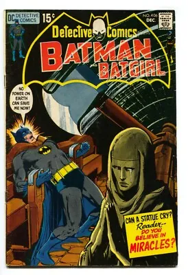 Buy Detective Comics #406 Batgirl 1970- Batman- Neal Adams-comic Book VG • 28.22£
