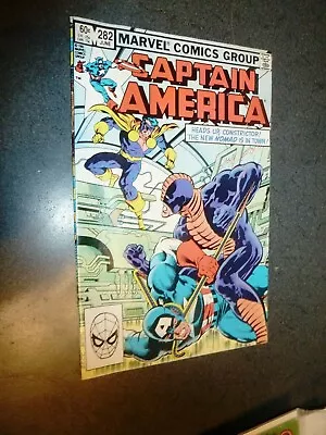 Buy Marvel CAPTAIN AMERICA (1983) #282 1st New NOMAD Jack Monroe App VF/NM • 7.09£