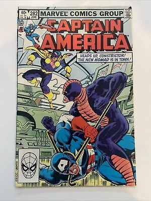 Buy Captain America #282 1st Appearance Of Jack Monroe As Nomad • 29.99£