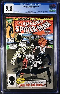 Buy Marvel The Amazing Spider-man #283 Cgc 9.8 White 12/86 Hobgoblin Wasp Mongoose • 149.78£