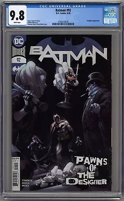 Buy Batman #92 Cgc 9.8  White Pages Dc Comics 2020 • 48.04£