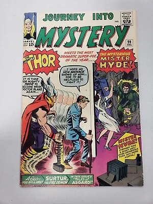 Buy Journey Into Mystery #99 - 1963 - First Full App Of Surtur & Mr Hyde - Thor Key • 96.92£