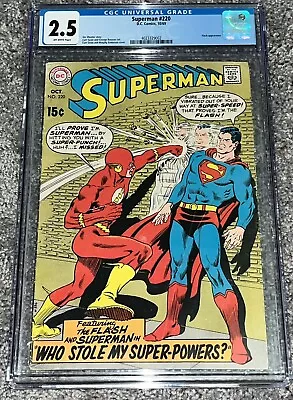 Buy Superman #220 CGC (1969) • 59.96£