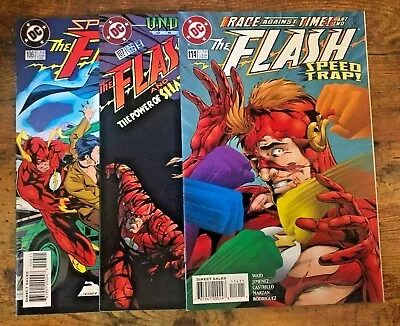 Buy Flash #106,107,114 (1996) Oscar Jiminez Art - VF/NM Condition • 8£
