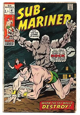 Buy Sub-Mariner #41 GD (1971) Marvel Comics • 6£