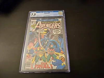 Buy Avengers #160 CGC 7.5 White To Off White Pages 1977 • 102.73£