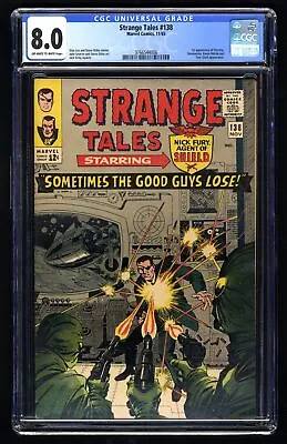 Buy Strange Tales #138 CGC VF 8.0 Off White To White 1st Appearance Eternity! • 133.25£