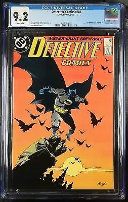 Buy 1988 DC Comics #583 Detective Comics Batman 1st App. Scarface CGC 9.2 • 59.81£