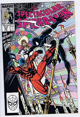 Buy Spectacular Spider-Man #137 Marvel 1988 The Return Of The Tarantula ! • 13.54£