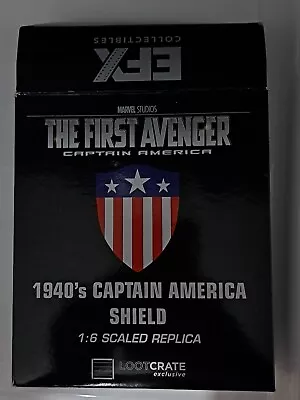 Buy Captain America The First Avenger 1940's Shield 1:6 Scale Replica Loot Crate • 5£