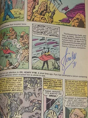 Buy Marvel Saga #4~signed Stan Lee ~journey Into Mystery #83~coa~jack Kirby • 71.48£
