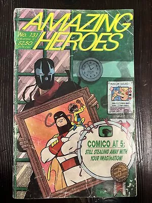 Buy Amazing Heroes 131 (1987) 1st Appearance Of Venom RARE • 41.11£