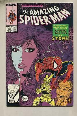 Buy The Amazing Spider-Man # 309 FN  Styx And Stone  Marvel  Comics  CBX1L • 3.21£