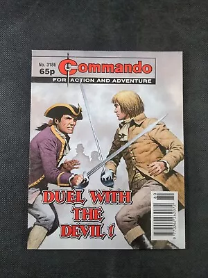 Buy Commando Comic Issue Number 3186 Duel With The Devil! • 4.45£