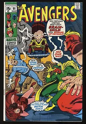 Buy Avengers #86 VF/NM 9.0 1st Appearance Brain Child! Marvel 1971 • 37.76£