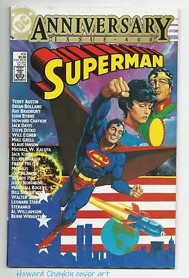Buy Superman #400 1984 Kaluta (AUTO), Chaykin, Miller, Rogers, Steranko, Kirby VF/NM • 47.67£