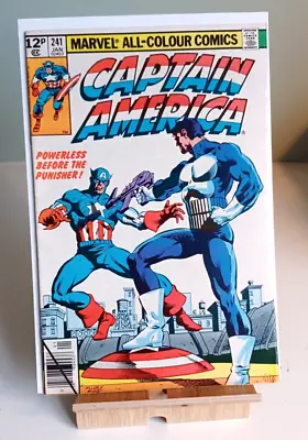 Buy Captain America #241 (1980) UKPV - Frank Miller Cover  VF+ 8.5 • 22£