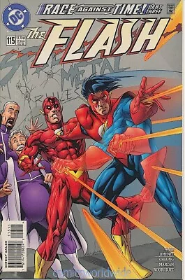 Buy Flash #115 (1996 2nd Series) NM, Race Against Time, John Fox • 1.89£