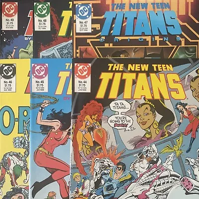 Buy The New Teen Titans #44 45 46 47 48  & 49 ( DC) Lot Of 6 Comics • 15.96£