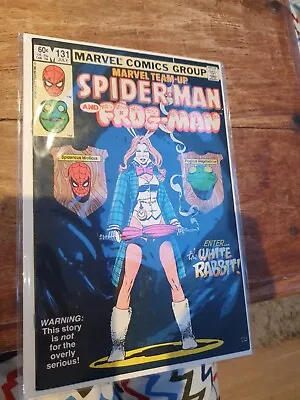 Buy Marvel Team Up #131 Spiderman Vs Frogman    Very Very Nice Copy  • 56£
