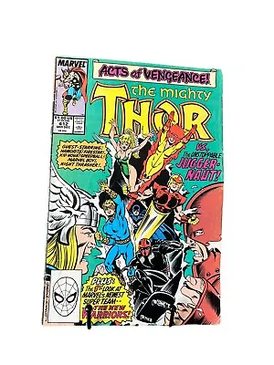 Buy Marvel Comics Book Mighty Thor 412 Acts Of Vengeance 1st New Warriors Vintage 89 • 31.53£
