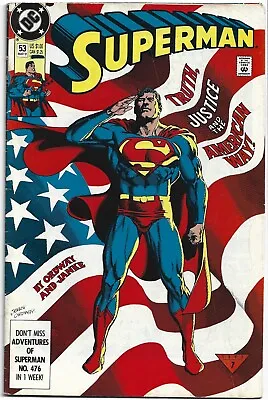Buy Superman #53, 1991, DC Comic • 2.50£