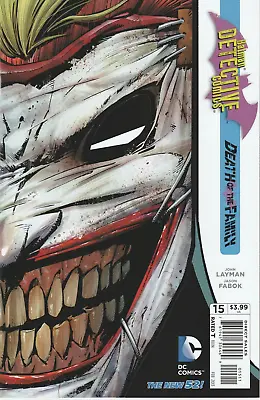 Buy Batman Detective Comics #15 (2011) Greg Capullo 1st Print Die-cut ~ Unread Nm • 4.80£
