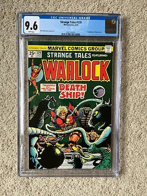 Buy Strange Tales #179 1975 CGC 9.6 Marvel Key 1st App Pip The Troll Jim Starlin Gem • 227.58£