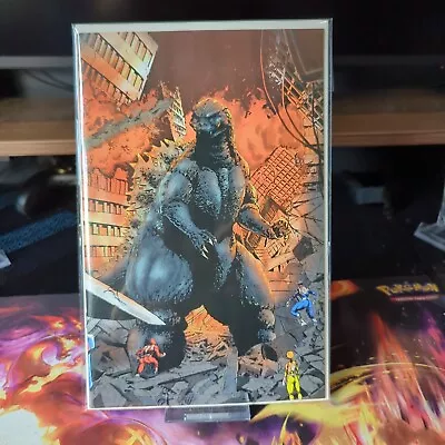 Buy Godzilla Vs Mighty Morphin Power Rangers #1 Variant Eskivo Wraparound Cover • 13.43£