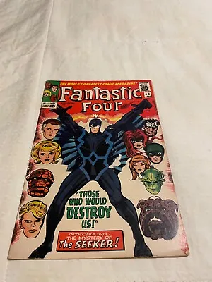 Buy Fantastic Four #46 VG 1966 - Key Book /First App Of Black Bolt • 100.53£