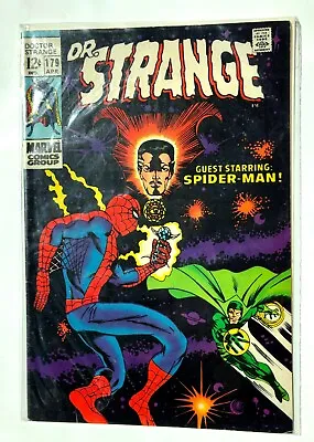 Buy Dr. Strange #179 Spider-Man Marvel Comics  1969 - SILVER AGE • 64.34£