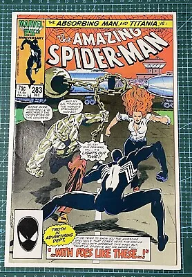 Buy The Amazing Spider-Man - Issue #283 (Dec. 1986 - Marvel Comics) VFN+ • 57£