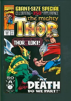 Buy The Mighty Thor #432 1991 Marvel Comics Comic Book • 4.73£