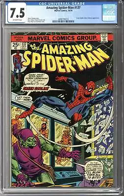 Buy Amazing Spider-man #137 CGC 7.5 • 78.15£