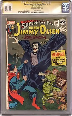 Buy Superman's Pal Jimmy Olsen #142 CGC 8.0 SS Simon 1971 1004520001 • 276.71£