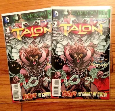 Buy Talon #1 - Lot Of 2 - DC New 52- Batman Court Of Owls- 1st Solo Book- Both NM • 6.84£