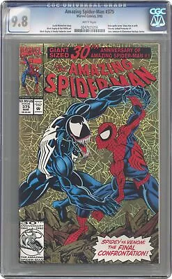 Buy Amazing Spider-Man #375D Direct Variant CGC 9.8 1993 0247825056 • 87.95£