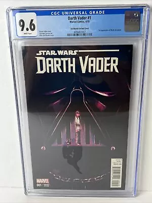 Buy Star Wars Darth Vader #1 Marvel 2015 Del Mundo Variant Cover CGC 9.6 White Pages • 107.47£