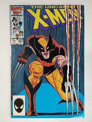 Buy Marvel Comics Uncanny X-Men #207 Classic John Romita, Jr. Wolverine Cover VF 8.0 • 16.70£