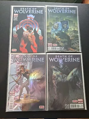 Buy Death Of Wolverine 1 2 3 4  (Marvel Comics) Charles Soule/Steve McNiven Complete • 5£