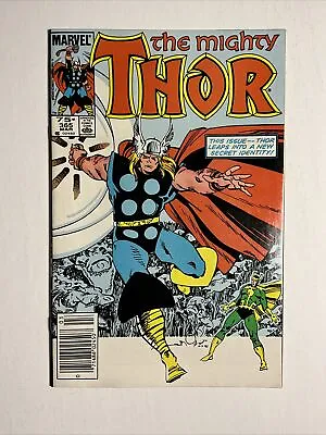 Buy Thor #365 (1986) 8.5 VF Marvel Key Issue Comic Book 1st Throg Frog Of Thunder • 39.53£