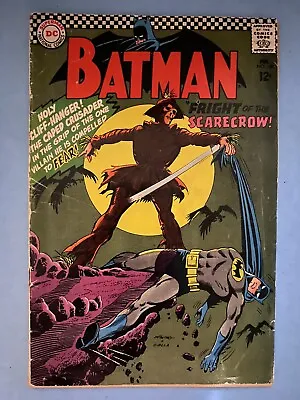 Buy Batman #189 1967 First Printing Original DC Comic Book 1st Scarecrow • 319.77£